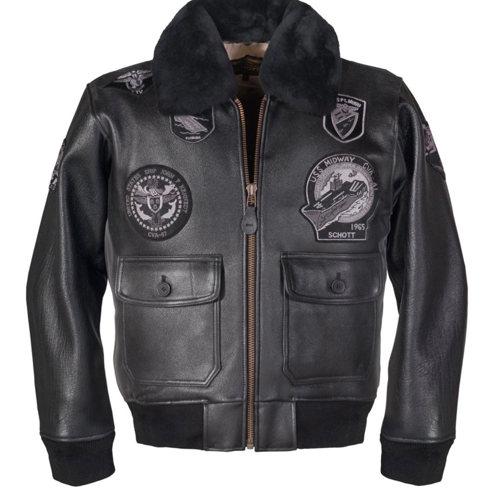 Schott leather jacket new condition, never worn.